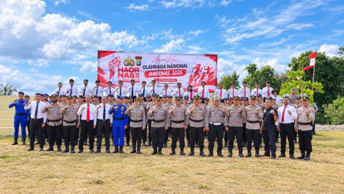 Haornas ke-43 di Polres Anambas, Olahraga Jadi Investasi Masa Depan Bangsa