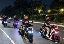 82 Bikers Honda Batam Ikuti Vario Evo Night Ride 82 Bikers Honda Batam Ikuti Vario Evo Night Ride
