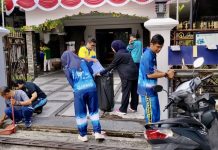 Rangkaian Harhubnas ke-55, KSOP Karimun Gelar Kerja Bakti di Lingkungan Kantor dan Pelabuhan
