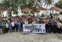 BPR Tuah Karimun Dukung GWB di Pantai Pelawan, Dorong Pariwisata Berkelanjutan