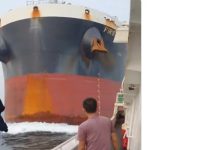 Kapal China Ditabrak Kapal Kargo Berbendera Panama, Diduga Korban ada ABK Indonesia Kapal China Ditabrak