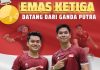 Leo Rolly-Daniel Sabet Emas Asian Games 2026 Usai Tumbangkan Ganda China Koleksi medali Indonesia Bertambah dari Bulutangkis