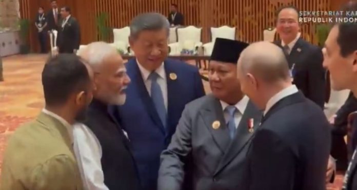 Momen Akrab Presiden Prabowo Bersama PM Modi, Presiden Putin, Presiden Xi Jelang Pembukaan KTT BRICS Momen Akrab Presiden Prabowo Bersama PM Modi, Presiden Putin, Presiden Xi Jelang Pembukaan KTT BRICS