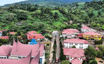 Penampakan Hulu Galodo Solok di Puncak Gunung Talang, Material Lumpur dan Batu Terbawa Arus Penampakan Hulu Galodo Solok di Puncak Gunung Talang, Material Lumpur dan Batu Terbawa Arus