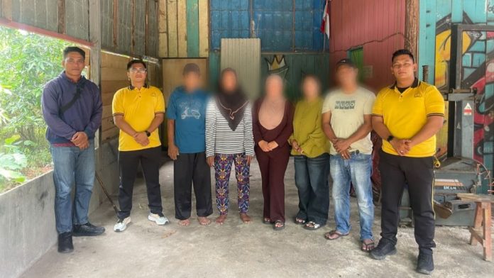 Polsek Jemaja di Desa Mapok Anambas Polsek Jemaja di Desa Mapok Anambas