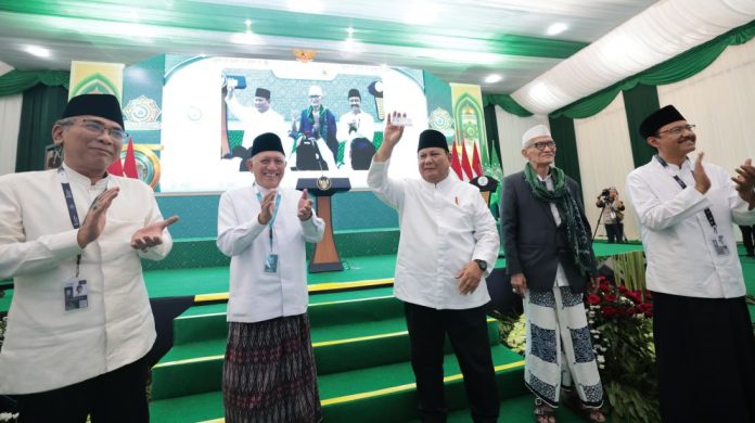 Presiden Prabowo Berterimakasih Diterima Sebagai Anggota Nahdlatul Ulama Presiden Prabowo Berterimakasih Diterima Sebagai Anggota Nahdlatul Ulama