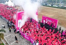 SMARTFREN Ajak 1.000 Peserta Lari dan Nikmati Koneksi 5G di Palembang