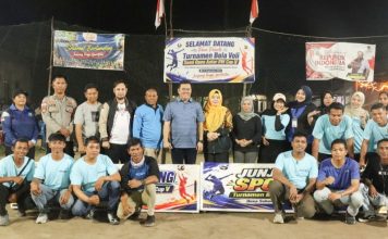 BRC Balai Rejo dan Belak Raih Juara Turnamen Voli Semi Open Antar RW Cup V Teluk Sebong Turnamen Voli