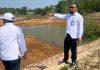 Waduk Tempan Mengering, Terancam Krisis Air Bersih, Perumda TMK Lapor ke Pusat dan Pemda Minimnya curah hujan selama musim kemarau membuat kondisi Waduk Tempan