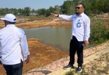 Waduk Tempan Mengering, Terancam Krisis Air Bersih, Perumda TMK Lapor ke Pusat dan Pemda Minimnya curah hujan selama musim kemarau membuat kondisi Waduk Tempan