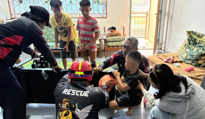 Bukti Damkar Tanjunguban Jadi Andalan Warga, Padamkan Kebakaran hingga Selamatkan Anak Terjepit Treadmill