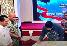 Bupati Roby Kesepakatan Sinergi Pembiayaan Pembentukan Komponen Cadangan ASN Bupati Roby Kesepakatan Sinergi Pembiayaan Pembentukan Komponen Cadangan ASN