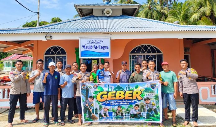 GEBER Rumah Ibadah dilaksanakan pada Jumat (02/10/2026) pukul 08.00 WIB di Masjid At-Taqwa, Pulau Langan, Desa Batu Berapit, Kecamatan Jemaja