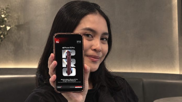 IM3 Platinum Plus bersama Apple untuk pengguna iPhone 18 Pro dan iPhone 18 Pro Max. IM3 Platinum Plus bersama Apple untuk pengguna iPhone 18 Pro dan iPhone 18 Pro Max.