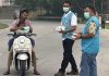 Kabut Asap Melanda Karimun, UP PLTU Bagikan Ribuan Masker Gratis kepada Warga UP PLTU Tanjungbalai Karimun