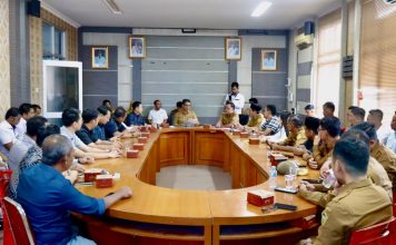 Atasi Kelangkaan LPG 3 Kg, Pemkab Karimun Siapkan Bengkel Tabung dan Jalur Hijau Kepabeanan Pemkab Karimun, menggelar rapat koordinasi distribusi LPG 3 kg