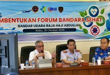 Perkuat Sinergi Lintas Instansi, Forum Bandara Sehat Raja Haji Abdullah Mulai Dibentuk BKK Kelas I Tanjungbalai Karimun membentuk Forum Bandara Sehat