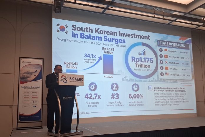 Investasi Korea Selatan di Batam Tembus USD65,1 jt