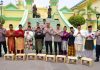Kapolda Kepri Jelajahi Warisan Melayu di Pulau Penyengat, Bantu 30 Penerima Kapolda Kepri Irjen Pol Suhendri di Pulau Penyengat