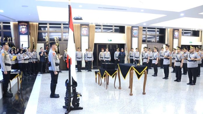 Kapolri Pimpin Korps Naik Pangkat 23 Pati Polri dan Sertijab PJU Mabes dan Kapolda