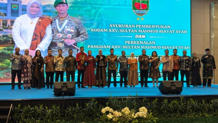 Kehadiran Kodam XXV Sultan Mahmud Riayat Syah Perkuat Pertahanan dan Keamanan Wilayah Perbatasan