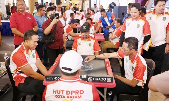 Kejuaraan domino digelar DPRD Kota Batam