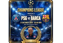 Laga Liga Champions PSG vs Barcelona, Duel Raksasa Eropa Penyerang dan Prediksi Banjir Gol Laga Liga Champions PSG vs Barcelona, Duel Raksasa Eropa