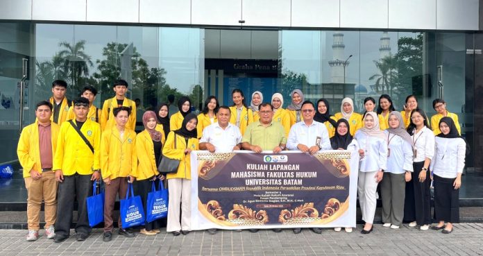 Mahasiswa FH UNIBA Sambangi Ombudsman Kepri Mahasiswa FH UNIBA Sambangi Ombudsman Kepri