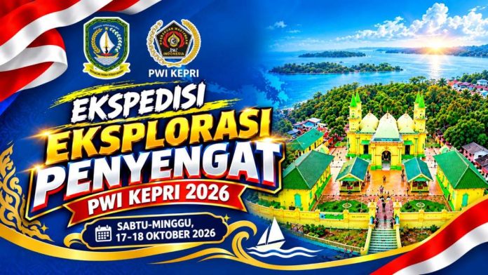PWI Kepri Gelar Ekspedisi Pulau Penyengat PWI Kepri Gelar Ekspedisi Pulau Penyengat