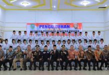 Wabup Parulian Kukuhkan 45 Anggota Paskibraka Pasaman, Siap Kibarkan Merah Putih Paskibraka Pasaman