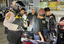 Cegah Balap Liar, Patroli Perintis Polda Kepri Sisir Sejumlah Kawasan Batam Patroli menggunakan kendaraan roda dua Polda Kepri