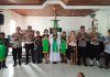 Polisi Bersama Masyarakat, Minggu Kasih Polres Anambas Digelar Serentak hingga Polsek Jajaran Pengamanan Misa Gereja Anambas 2