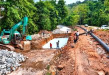 BP Batam Kebut Perbaikan Jalan Depan Hotel Vista, Masyarakat Diimbau Berhati-Hati Perbaikan jalan di depan Hotel Vista Batam