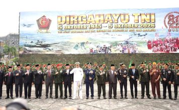 HUT TNI ke-81, Plt Gubernur Riau, SF Hariyanto Apresiasi Sinergitas dan Kinerja TNI Plt Gubernur Riau, SF Hariyanto Apresiasi Sinergitas dan Kinerja TNI
