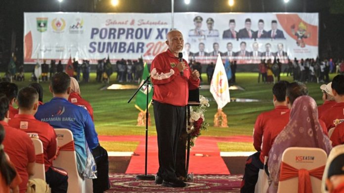 Porprov XVI Sumbar Resmi Dibuka, 8.794 Atlet Bertanding di 53 Cabor