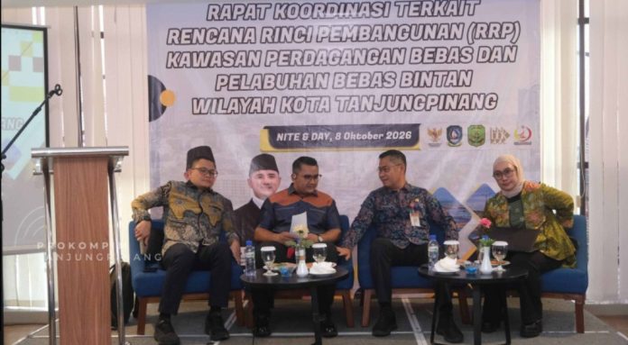 Rakor Rencana Kawasan Perdagangan Bebas dan Pelabuhan Bebas Kota Tanjungpinang Rakor Rencana Kawasan Perdagangan Bebas dan Pelabuhan Bebas Kota Tanjungpinang
