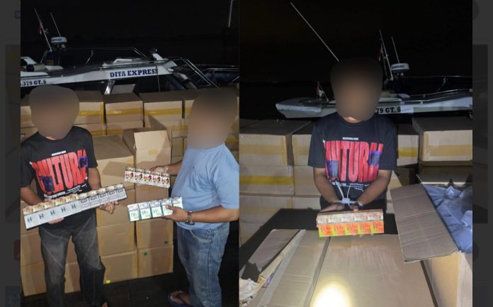 Rokok ilegal Batam Bea Cukai