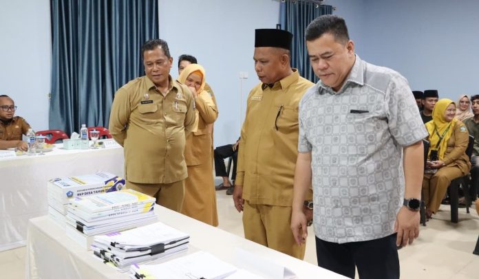 Sekda Bintan Optimis Desa Sebong Pereh Jadi Role Mode Desa Anti Korupsi