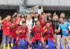 Raja Bayu Tutup Turnamen Futsal Piala AFK X Kute Hill 2026 di Anambas Turnamen Futsal Piala AFK X Kute Hill 2026 kategori U-13 dan U-17 di Lapangan Futsal Kute Hill, Desa Payamaram, Kecamatan Kute Siantan