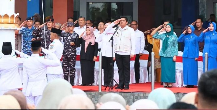 Upacara Hari Sumpah Pemuda ke-98, Bupati Bintan Ajak Pemuda Jadi Generasi Patriotik