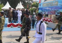 Bupati Aneng Hadiri HUT ke-81 TNI, Perkuat Sinergi Jaga Kedaulatan Anambas Upacara Peringatan Hari Ulang Tahun HUT ke-81 Tentara Nasional Indonesia TNI