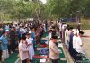 500 Jemaah Gelar Sholat Istisqa di Waduk Nongsa, Berharap Hujan Segera Turun Waduk Nongsa Kering Warga Sholat Istiqoh