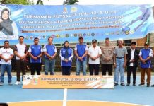 Wabup Lingga Buka Turnamen Futsal U-10, U-12 dan U-14 Rebutkan Piala Ketua DPRD 2026 Wakil Bupati Lingga menghadiri pembukaan Turnamen Futsal kategori usia rebut Piala Ketua DPRD Kabupaten Lingga