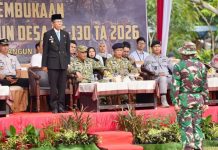 Wali Kota Amsakar Resmi Membuka TMMD ke-130 di Lapangan Garuda Kelurahan Mangsang Sei Beduk Wali Kota Amsakar