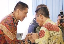 Pisah Sambut Kapolda Kepri, Keamanan Jadi Kunci Pertumbuhan Ekonomi dan Investasi Batam Wali Kota Batam Amsakar dan Kapolda Kepri Suhendri