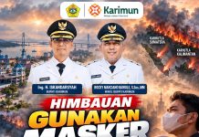 Udara Tak Sehat, Siswa PAUD hingga SMP di Karimun Tetap Sekolah Wajib Bermasker
